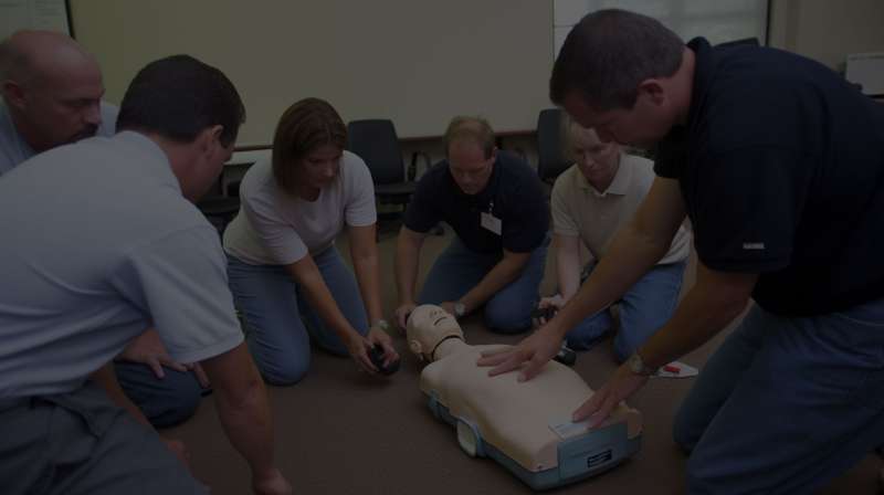 Emergency Responders in Action - First Aid Training Bangkok Thailand CPR